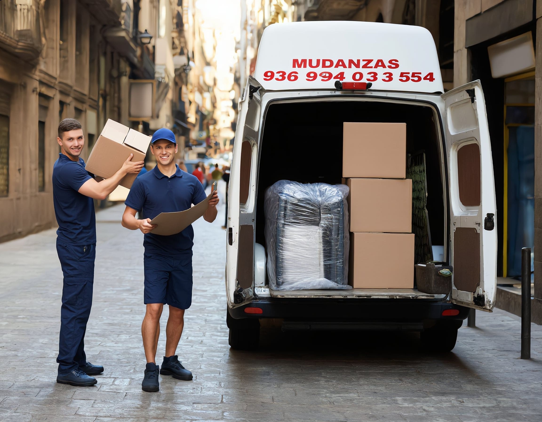 Tu mudanza en Porqueres con servicios complementarios